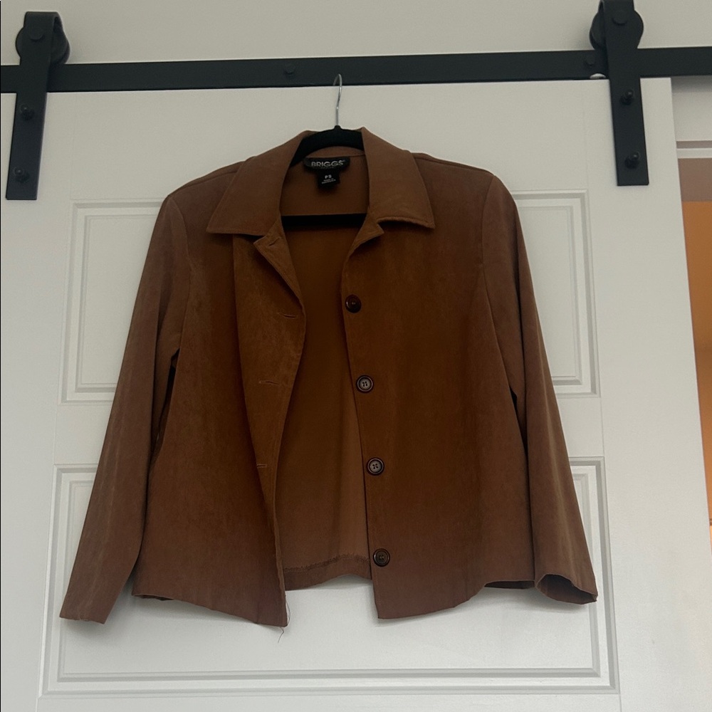 Briggs New York Brown Women's Blazer